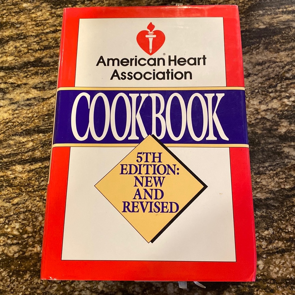 Hardcover Cookbook, American Heart Association 5th Edition